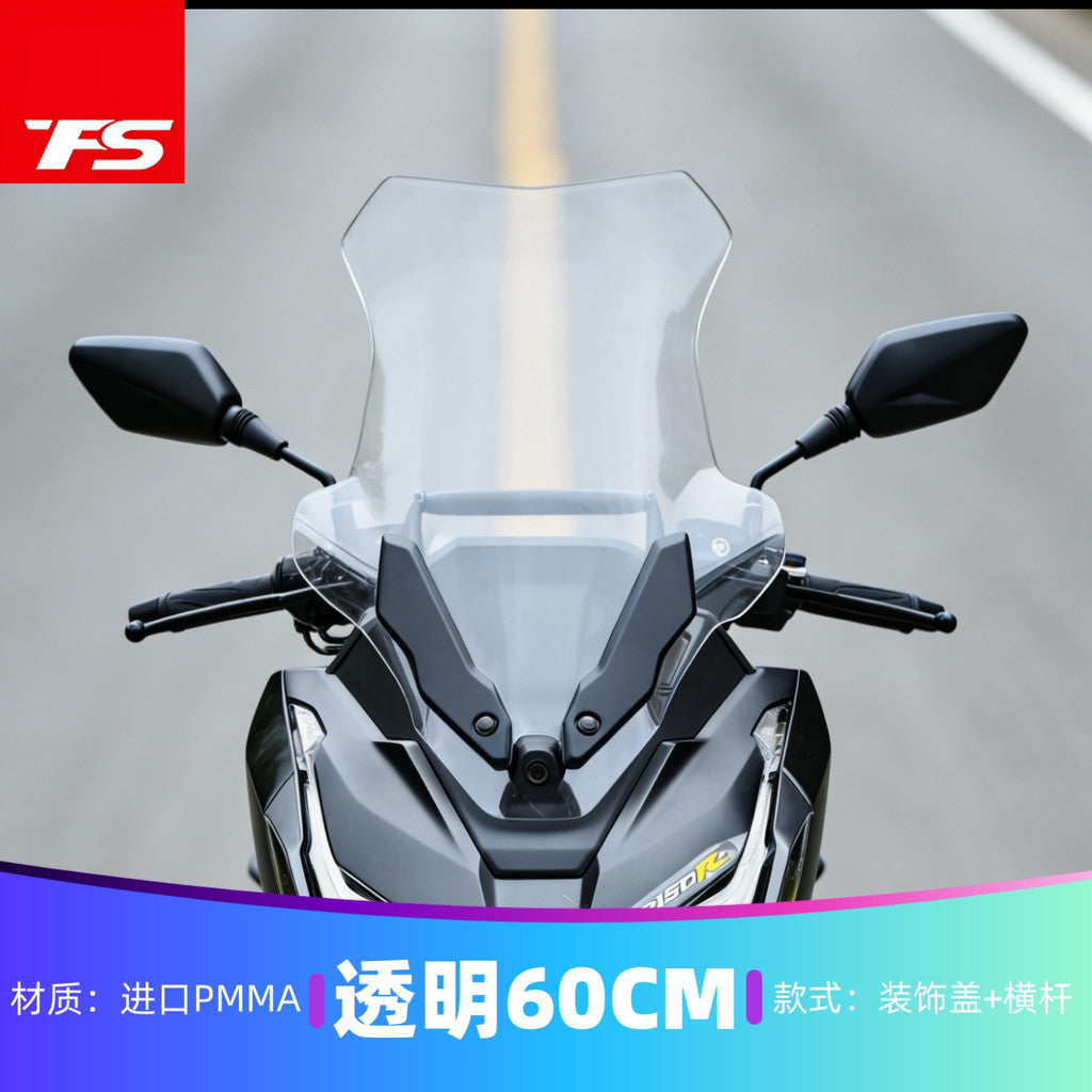 TFS VOGE SR150R Windshield Plate Cover Crossbar Bracket Windshield Deflector SR150R Windscreen