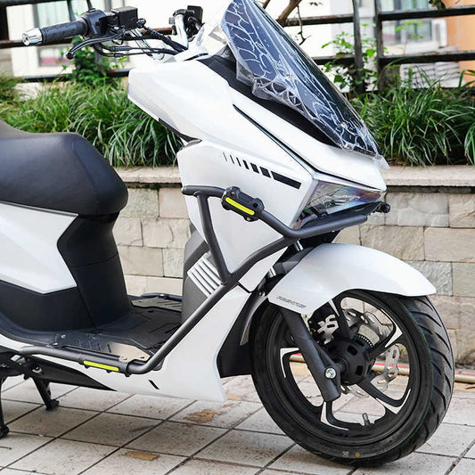 Wmotor Island 150 Crash Bar Front Rear Crash Bar Box Rack Tail Box Bracket Holder Accessories Parts