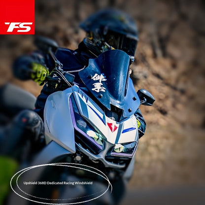 TFS ZONTES 368D Racing Windshield Upgrade Motorcycle Sport 368D Windscreen Accessory 368D Deflector