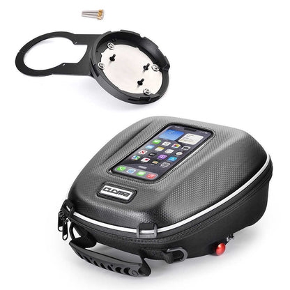 CUCYMA Quick Release Fuel Tank Bag SRV250 AMT Motorcycle Bag Suitable for Qjmotor SRV250 SRV250AMT