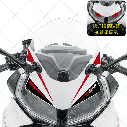 Qjmotor SRK450RR 250RD Motorcycle Body Sticker Decals Waterproof Mod Decoration Protective Film