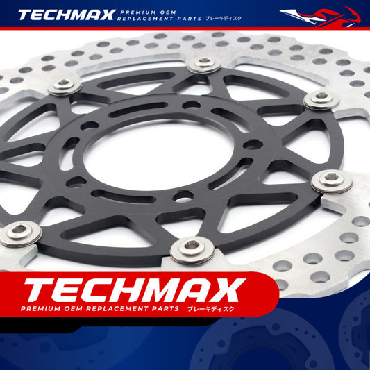 Techmax Brake Disc for Kawasaki Z1000SX 11-23 Years Brake Disc Front Brake Disc Z1000 SX