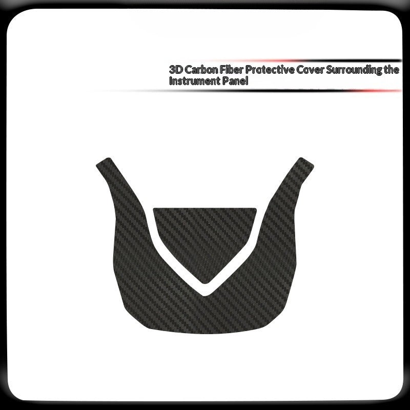 SYM ADXTG400 Carbon Fiber Tank Sticker for SYM ADXTG400 Anti-Scratch Motorcycle Decal Body Sticker