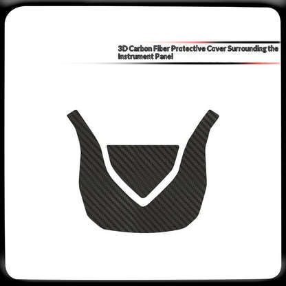 SYM ADXTG400 Carbon Fiber Tank Sticker for SYM ADXTG400 Anti-Scratch Motorcycle Decal Body Sticker