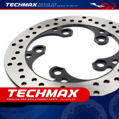 Techmax Brake Disc for Suzuki SV650 SV1000 TL1000 Rear Brake Disc Rear Disc Brake