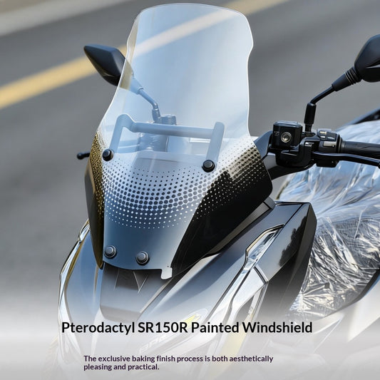 TFS Windshield VOGE SR150R Half Tone Front Windccreen Upgrade Deflector SR150R