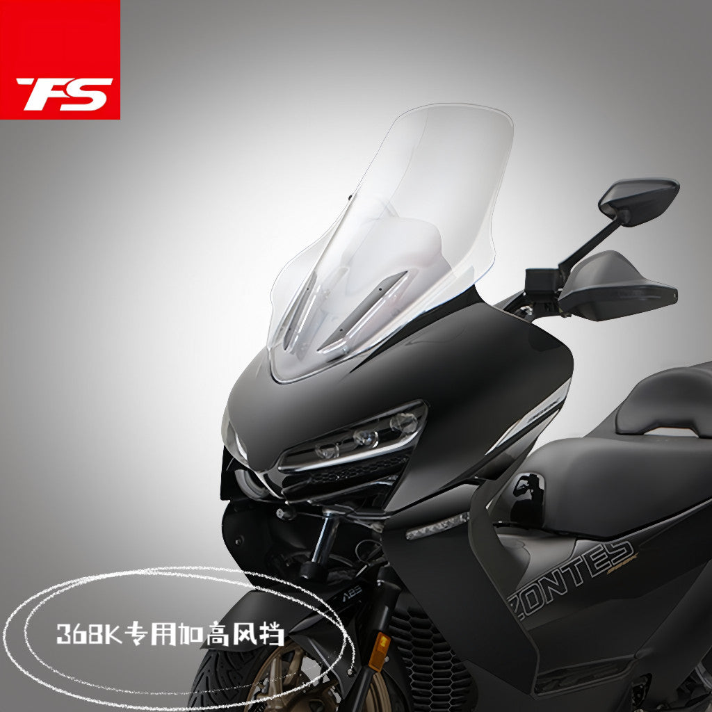 TFS ZONTES 368K Modified and Heightened Windshield 368K Windshield 368K Accessories Front Windshield