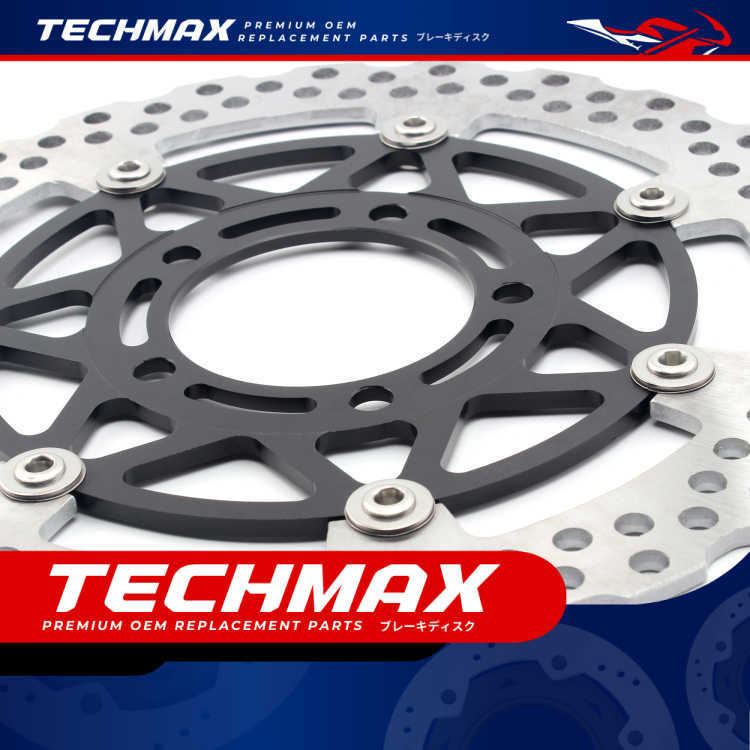 Techmax Brake Disc for Kawasaki Z1000SX 11-23 Years Brake Disc Front Brake Disc Z1000 SX