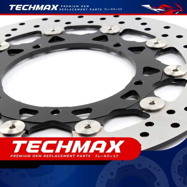 Techmax Brake Disc for Yamaha R6 05-16 Front Brake Disc Front Brake Disc