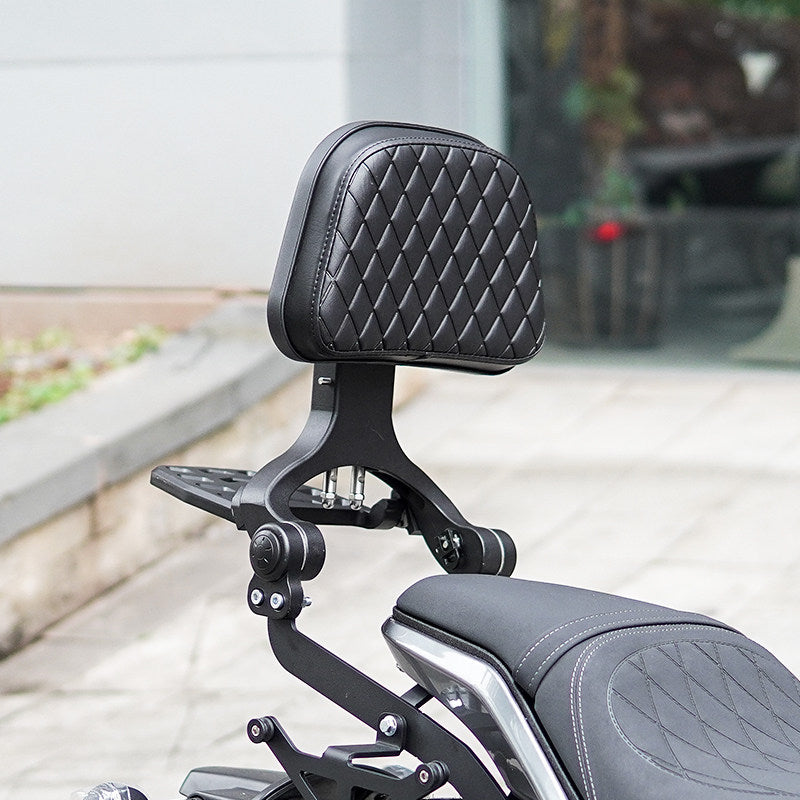 Cyclone RA600 Accessories Motorcycle Crash Bar Backrest Folding Rack for Cyclone RA 600 Side bag