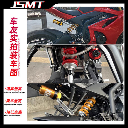 JSMT CFMOTO 250SR 250NK LITE Motorcycle Shock Absorber 3 Adjustable Pre-load Nitrogen Absorber