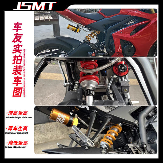 JSMT CFMOTO 250SR 250NK LITE Motorcycle Shock Absorber 3 Adjustable Pre-load Nitrogen Absorber