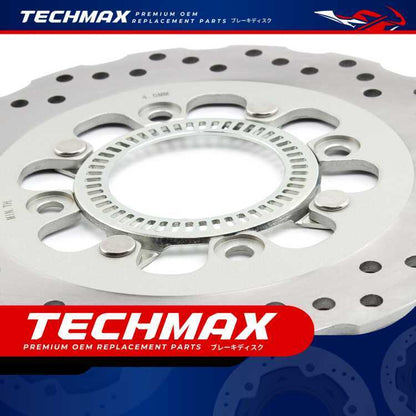 Techmax Brake Disc Suitable for Kawasaki Versys 650 motorcycles 2015-2023 Versys 650 Rear Brake Disc
