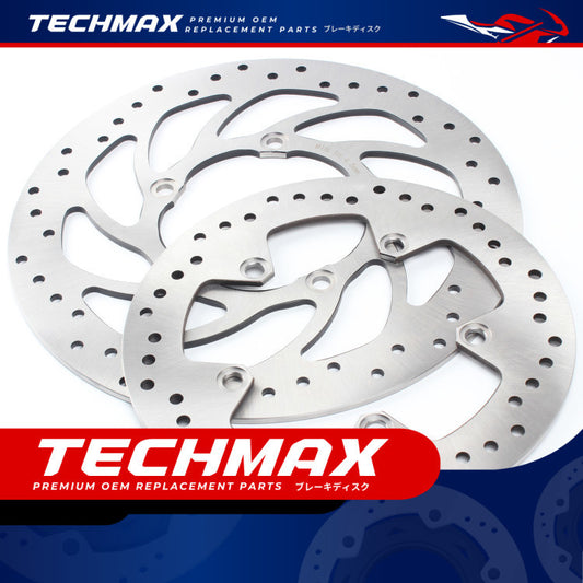 Techmax Brake Disc for BMW G310R 2016-2023 Front and Rear Brake Disc G310R