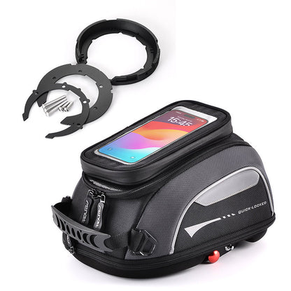 CUCYMA Motorcycle Quick-release Fuel Tank Bag Suitable for Benelli QJMOTOR 5 Screw 6 Screw Tank Cap