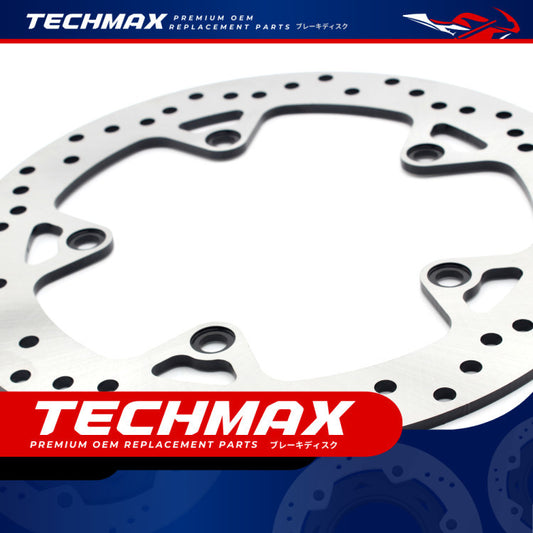 Techmax Brake Disc for BMW R1200GS R1200R R1200RT R1200RS Rear Brake Disc Rear Disc Brake