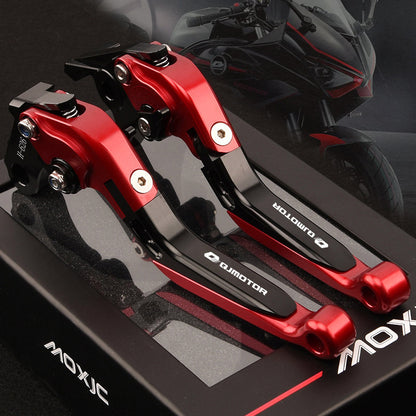QJMOTOR SRK450RD SRK250RD SRK600RC Brake Clutch Lever Handlebar Foldable Extendable Motorcycle Parts