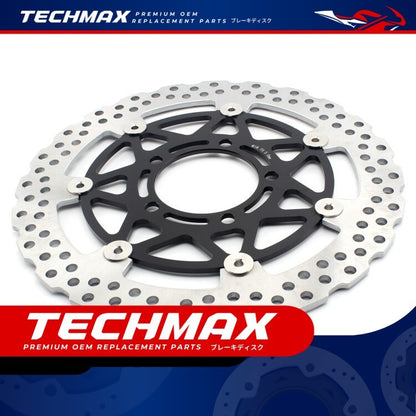 Techmax Brake Disc for Kawasaki Z1000SX 11-23 Years Brake Disc Front Brake Disc Z1000 SX