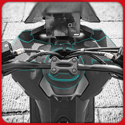 Suitable for 2026 Zontes 150X Armor Sticker Motorcycle Body Film Carbon Fiber Stickers  Zontes 150X