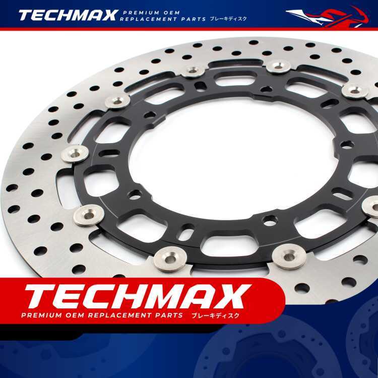 Techmax Brake Disc for Yamaha R6 2005-2016 Years Brake Disc Front Brake Disc