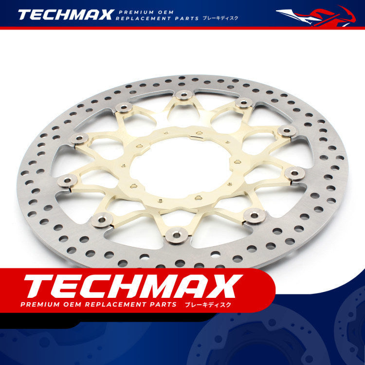 Techmax Brake Disc for Honda CBR1000RR 17-19 Years Brake Disc Front Brake Disc (SP Version Cannot!)