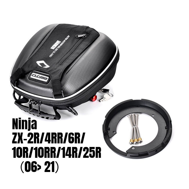 CUCYMA Motorcycle Quick Release Fuel Tank Bag Fit for Kawasaki Ninja ZX-4R/6r/10R/Rr/14R/25R 06-25
