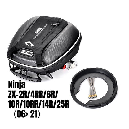 CUCYMA Motorcycle Quick Release Fuel Tank Bag Fit for Kawasaki Ninja ZX-4R/6r/10R/Rr/14R/25R 06-25