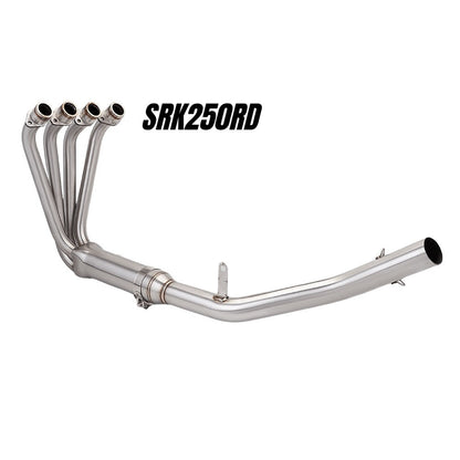 RAVEN Qjmotor SRK450RR SRK250RD Stainless Steel Exhaust Pipe Full System Motorcycle Exhaust SRK450RR