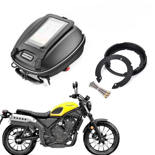 CUCYMA Motorcycle Quick-release Fuel Tank Bag for Honda CL300/CL500/CL250 Touring Storage Bag