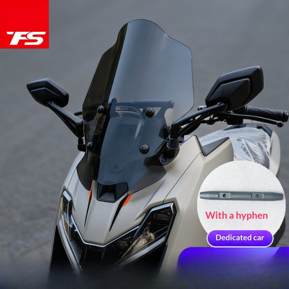 TFS ZONTES 150X Front Windshield Motorcycle Modification Parts Crossbar Windshield Side Mirror 150X
