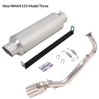 Yamaha NMAX155 V1 V2 V3 Front Header Full System Motorcycle Scooter Exhaust V1 Nmax V2 V3 Akrapovic