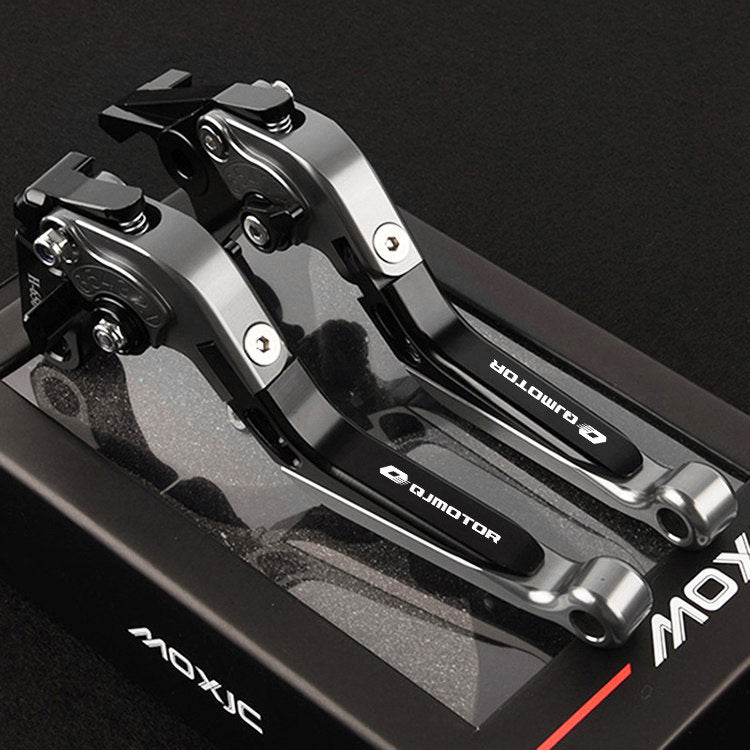 QJMOTOR SRK450RD SRK250RD SRK600RC Brake Clutch Lever Handlebar Foldable Extendable Motorcycle Parts