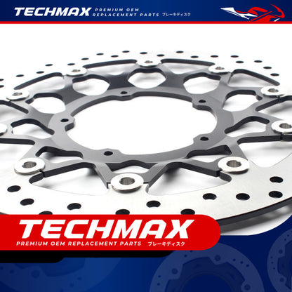 Techmax Brake Disc for Honda Gold Wing GL1800 18-25 Years Brake Disc Front Brake Disc