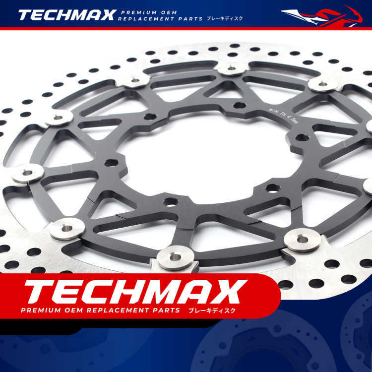 Techmax Brake Disc for Suzuki GSX-R1000 GSX-R1000R Front Brake Disc Front Brake Disc