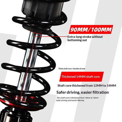 JSMT Rear Shock Absorber for Aprilia SR GT200 SRMAX250 300 Rear Suspension Adjustable Pre-load