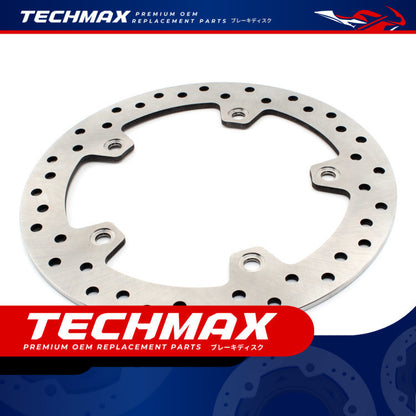 Techmax Brake Disc for BMW C650GT C650sport 12-21 Years Front and Rear Brake Disc