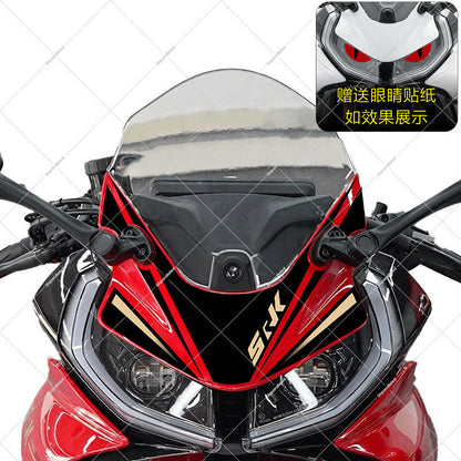 Qjmotor SRK450RR 250RD Motorcycle Body Sticker Decals Waterproof Mod Decoration Protective Film