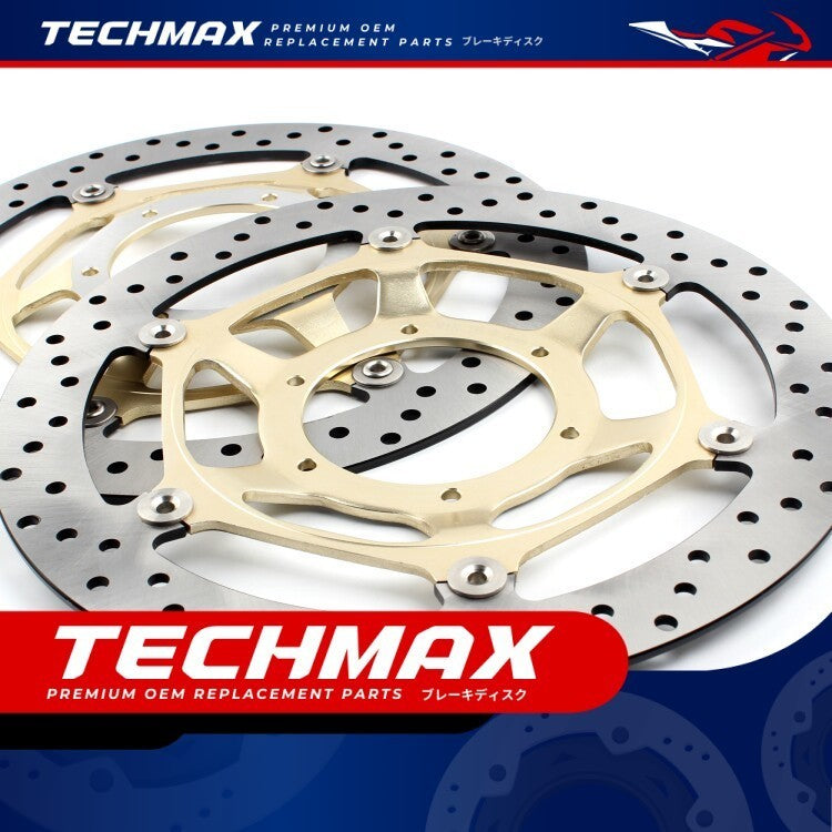 Techmax Brake Disc for Honda CBR1000RR 08-16 Years Brake Disc Front Brake Disc