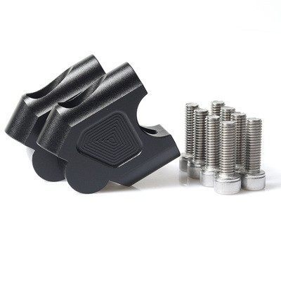 QJMOTOR SRV250/AMT Riser Modified Motorcycle Handlebar Height Increaser SRV250 Handlebar Riser