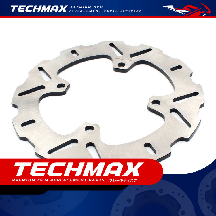Techmax Brake Disc for Kawasaki Z750 Z800 Z900 Z900RS Z1000 Rear Brake Disc Kawasaki Disc Brake