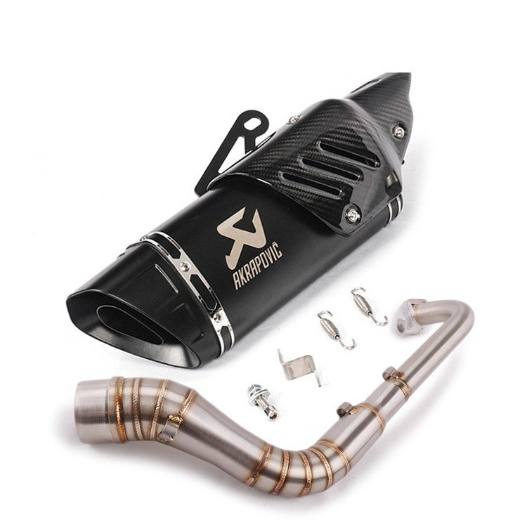 Yamaha NMAX155 V1 V2 V3 Front Header Full System Motorcycle Scooter Exhaust V1 Nmax V2 V3 Akrapovic