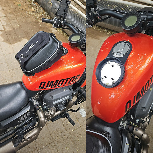 CUCYMA Quick Release Fuel Tank Bag SRV250 AMT Motorcycle Bag Suitable for Qjmotor SRV250 SRV250AMT