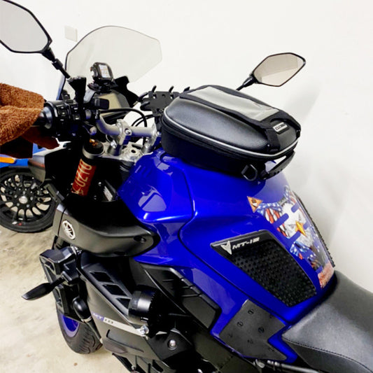 CUCYMA Motorcycle Quick Release with Lock Fuel Tank Bag Fit for Yamaha FJR1300 Xjr1200 XJR1300