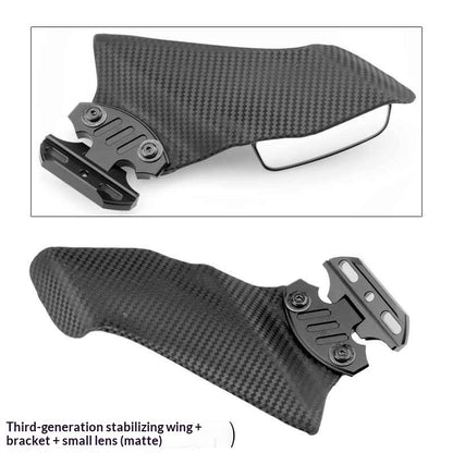 QJMOTOR SRK250R Modified Winglet Side Mirror Winglet Shark Fin Winglet Blade Side Winglet