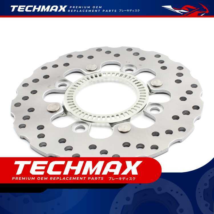 Techmax Brake Disc for Kawasaki Er6n Er6f Kle650 Rear Brake Disc Rear Disc Brake