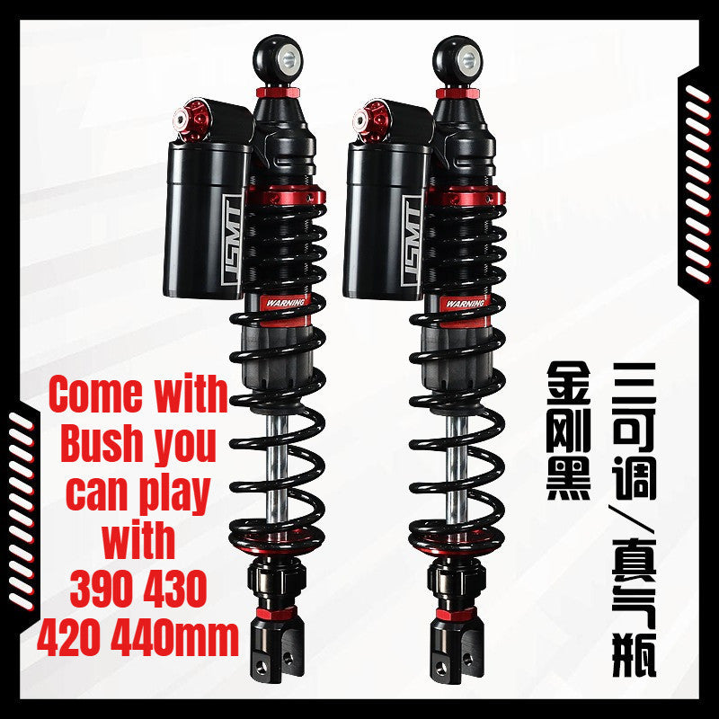 JSMT Modenas Elegan 250 Rear Shock Absorber 390-440mm Performance Adjustable Pre-load shock Absorber