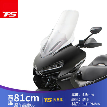 TFS ZONTES 368K Modified and Heightened Windshield 368K Windshield 368K Accessories Front Windshield