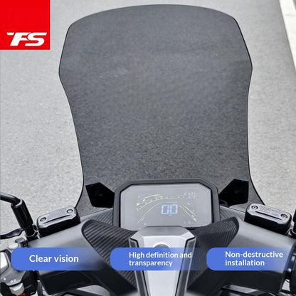 TFS VOGE SR150R Motorcycle Windshield Upgrade Front Windscreen SR150R Deflector Protector Screen