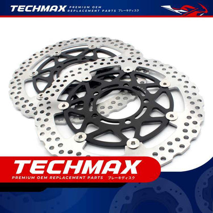 Techmax Brake Disc for Kawasaki Z1000SX 11-23 Years Brake Disc Front Brake Disc Z1000 SX