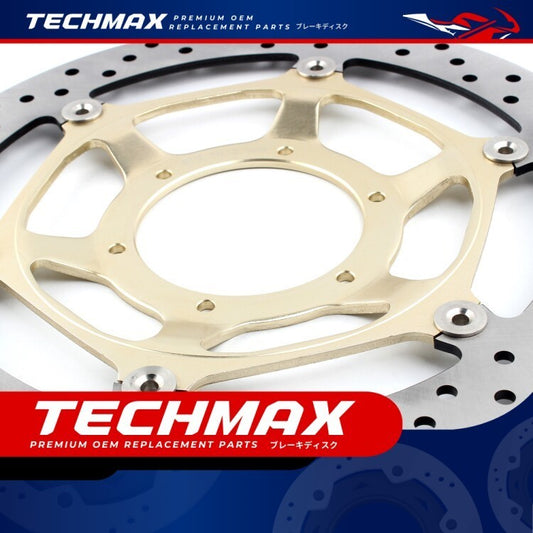 Techmax Brake Disc for Honda CBR1000RR 08-16 Years Brake Disc Front Brake Disc